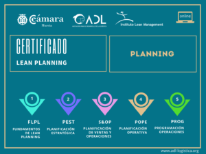 Certificado Lean Planning - Cámara de Comercio de Murcia