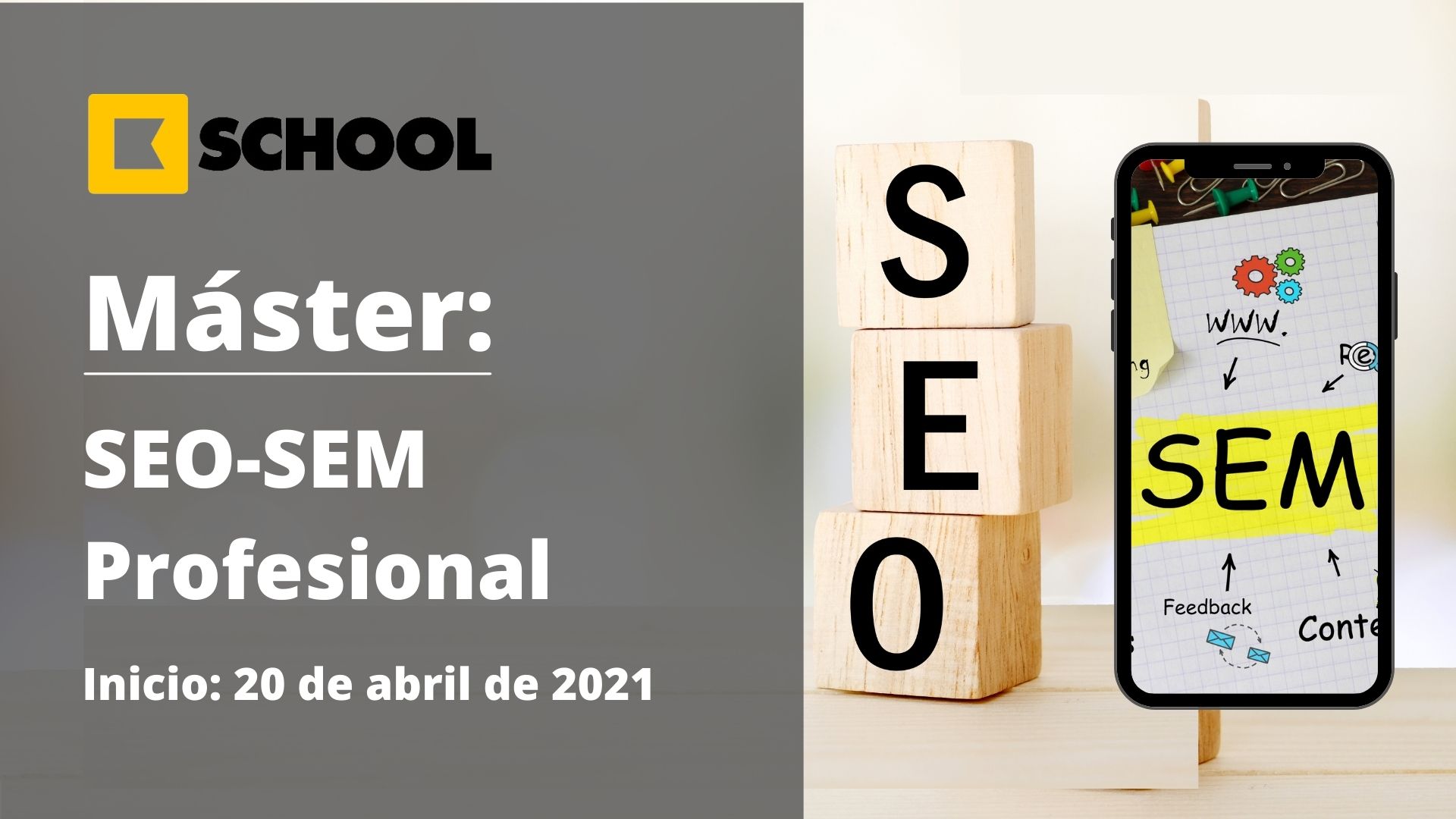 Máster | SEO-SEM Profesional | Cámara de Comercio de Murcia