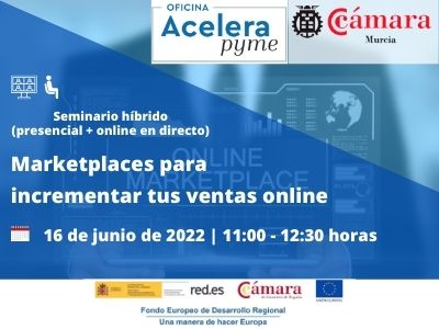 Seminario Marketplaces Webinar Cámara de Comercio de Murcia