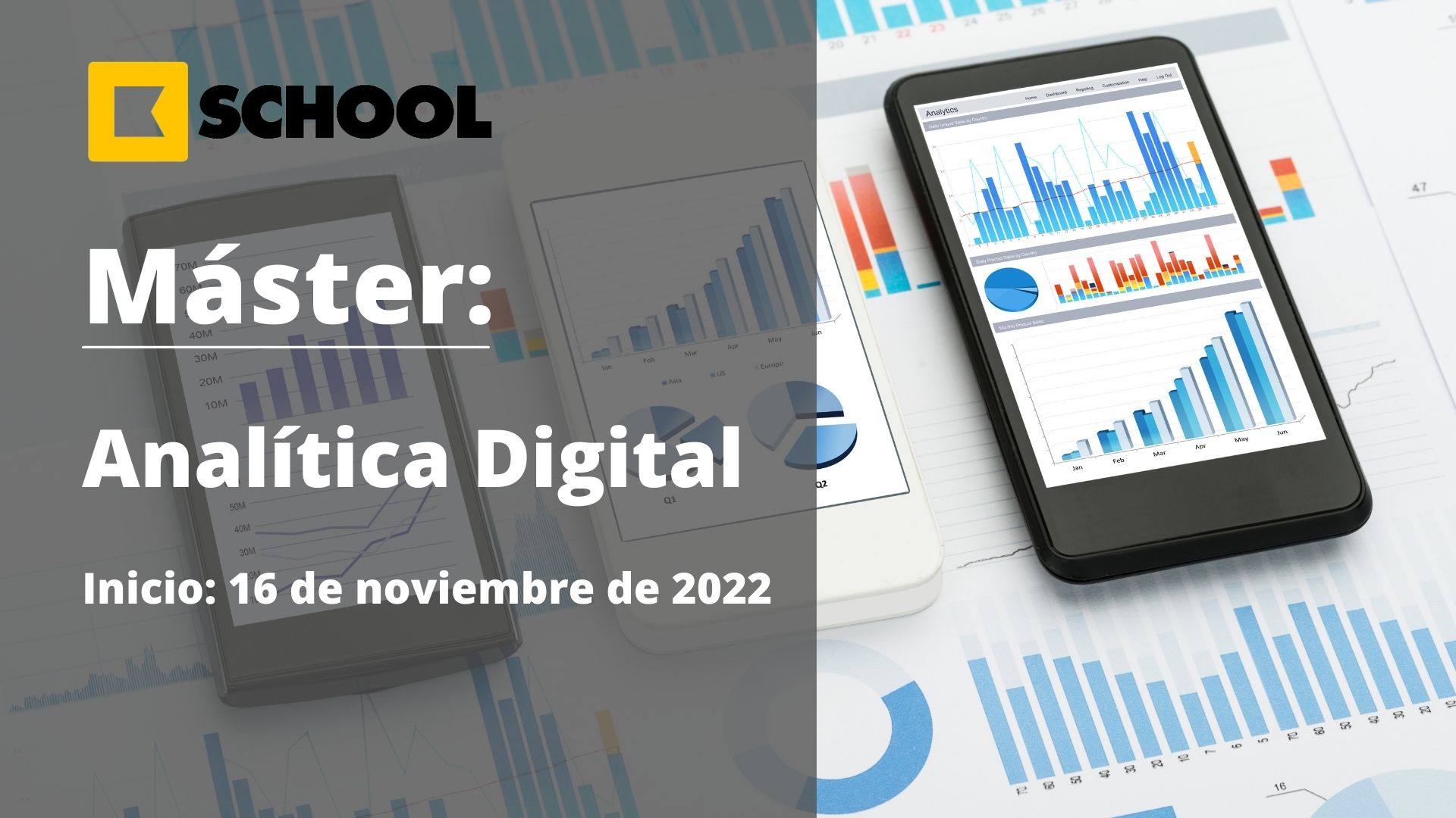 Máster en Analítica Digital | KSchool | Cámara de Comercio de Murcia