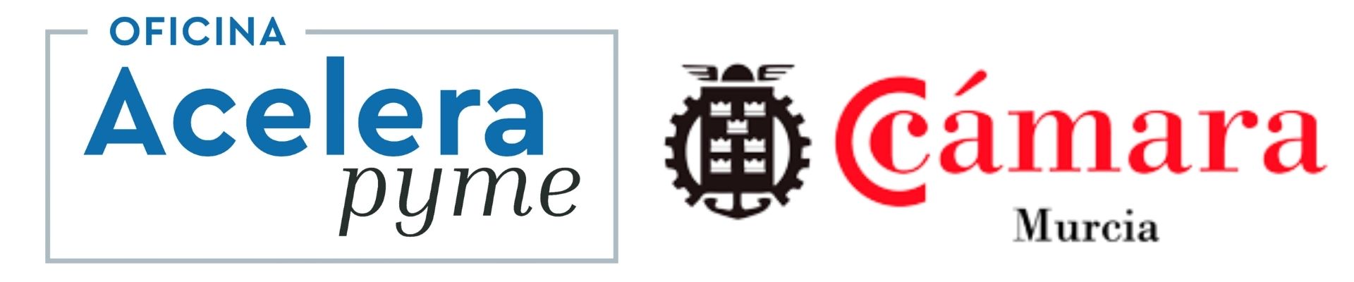 Oficina Acelera Pyme de la Cámara de Comercio de Murcia | logos