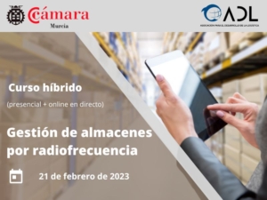 Curso | Gestión de almacenes por radiofrecuencia | Cámara de Comercio de Murcia