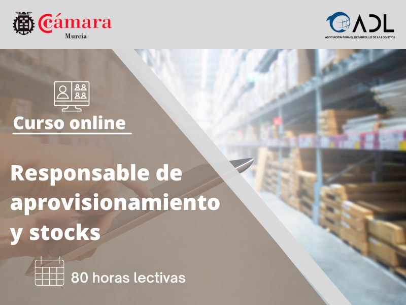 Curso-online-ADL-responsable-aprovisionamiento-stocks-online-Cámara-Comercio-Murcia