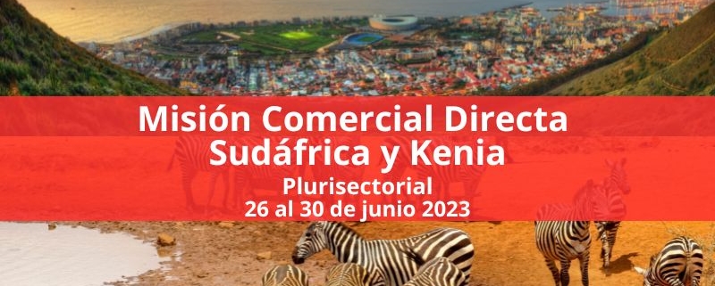 Convocatoria Misión Comercial Directa Sudáfrica y Kenia 2023