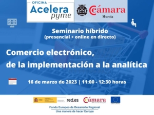Seminario | Webinar | Oficina Acelera Pyme | Cámara de Comercio de Murcia