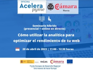 Oficina Acelera Pyme Cómo utilizar la analítica para mejorar el rendimiento de tu web 800x600