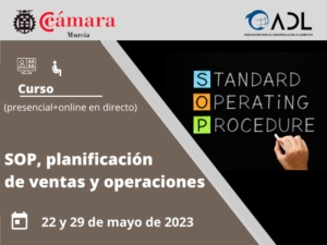 curso | planificación de ventas y operaciones | SOP | Cámara de Comercio de Murcia | ADL Logística
