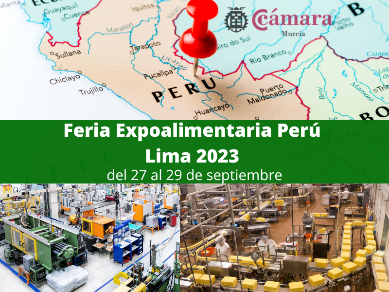 Feria Expoalimentaria Perú 2023 Maquinaria de proceso, envase y