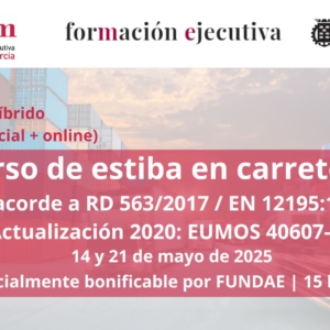 Curso | Especialista en seguridad en las cargas y embalaje durante el transporte | Cámara de Comercio de Murcia