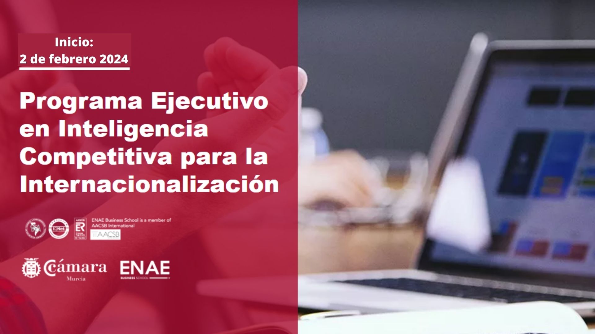 Inteligencia Competitiva para la Internacionalización | Programa Ejecutivo | Cámara de Comercio de Murcia | ENAE Business School