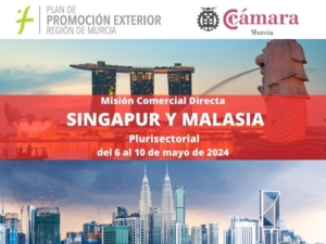 Convocatoria Misión Comercial Singapur - Malasia 2024