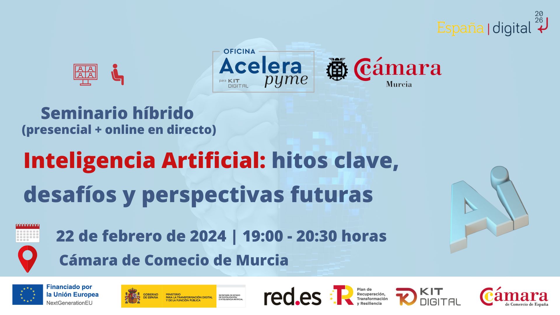 Oficina Acelera Pyme | Seminario | Inteligencia Artificial: hitos, desafíos y perspectivas