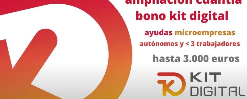 Ampliación del bono kit digital Segmento III