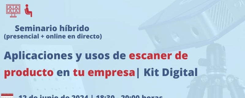 seminario + webinar | Aplicaciones y usos de un escaner de producto en tu empresa | Cámara de Comercio de Murcia | Oficina Acelera Pyme