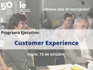 Customer Experience Management | Programa Ejecutivo | IE Business School | Cámara de Comercio de Murcia