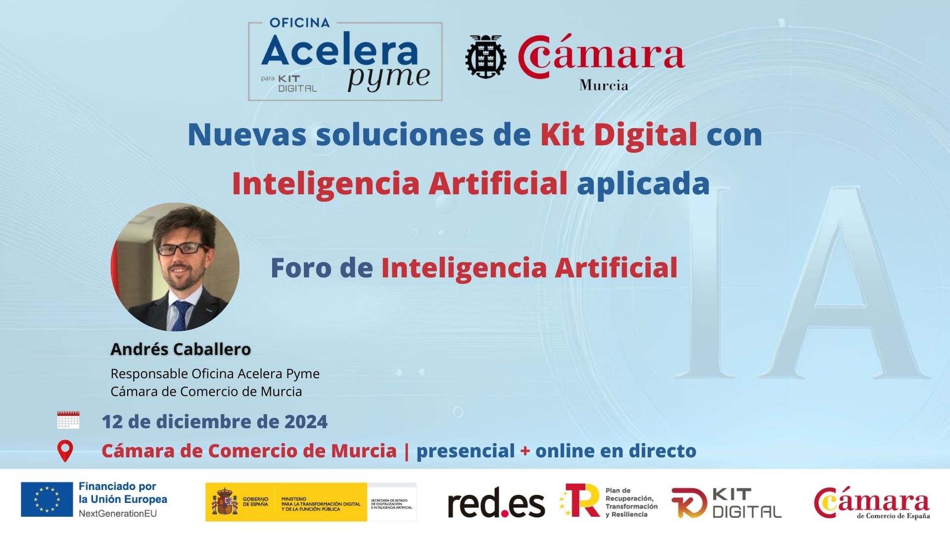 Andres Caballero | Nuevas categorias en Kit Digital con Inteligencia Artificial