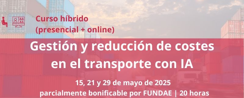 Curso Reducción Costes Transporte | Cámara de Comercio de Murcia