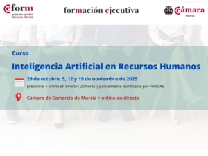 curso | Inteligencia Artificial en Recursos Humanos | Cámara de Comercio de Murcia