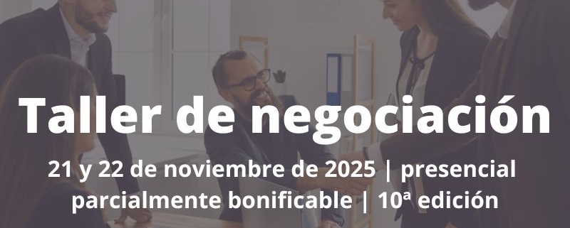 curso | Taller de negociación | Cámara de Comercio de Murcia | Taller de negociación