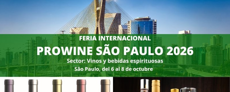Convocatoria participación Feria Prowein Sao Paulo 2026