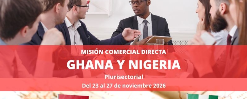 Misión comercial Ghana Nigeria 2026