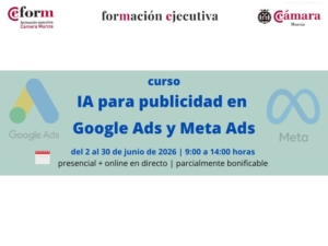 curso | Inteligencia Artificial en campañas de Google Ads y Meta Ads | Formación Ejecutiva | Cámara de Comercio de Murcia