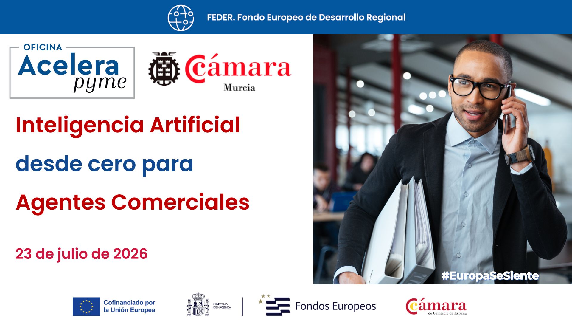 Oficina Acelera Pyme | webinar | Inteligencia Artificial desde cero para Agentes Comerciales